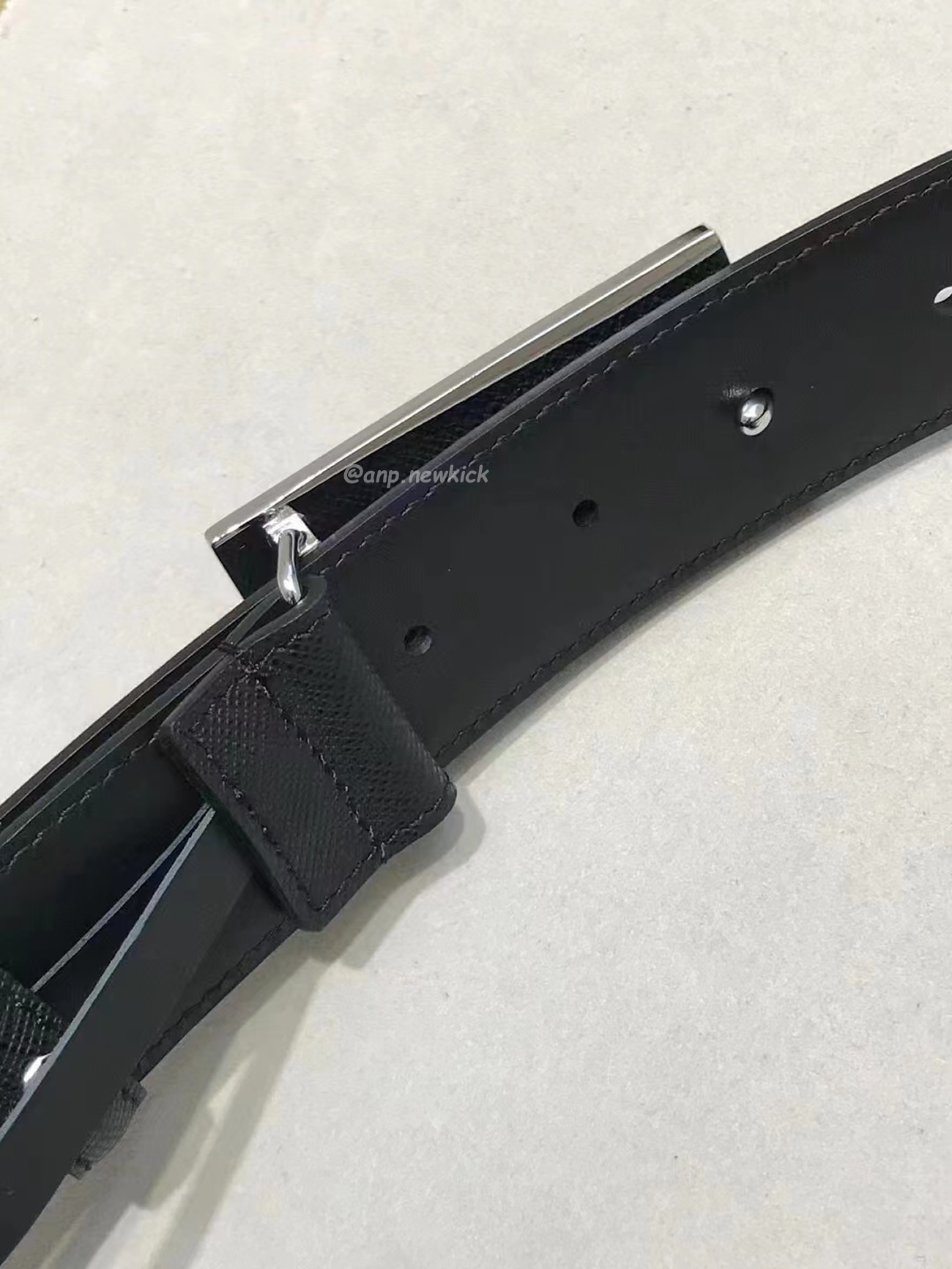 Prada Square Buckle Belt (4) - newkick.cc